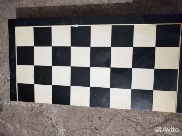 Шахматы СССР пластик