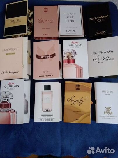 Женские пробники часть 2