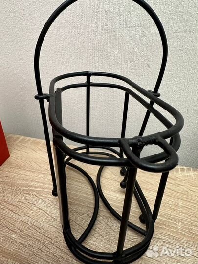 Держатель для бутылок металлический