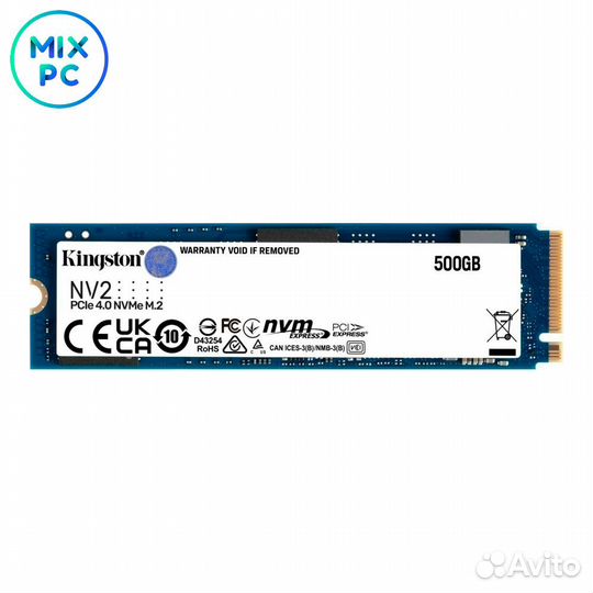 Накопитель SSD M.2 500GB Kingston SNV2S/500G Б.У