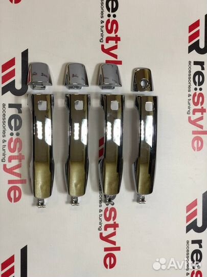 Ручки дверей Cruiser 200 08-15г Цельные Хром