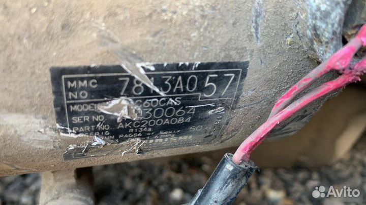 Компрессор кондиционера Mitsubishi Lancer 10