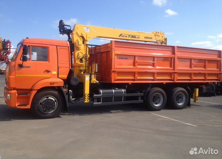 КамАЗ 65115 с КМУ, 2023