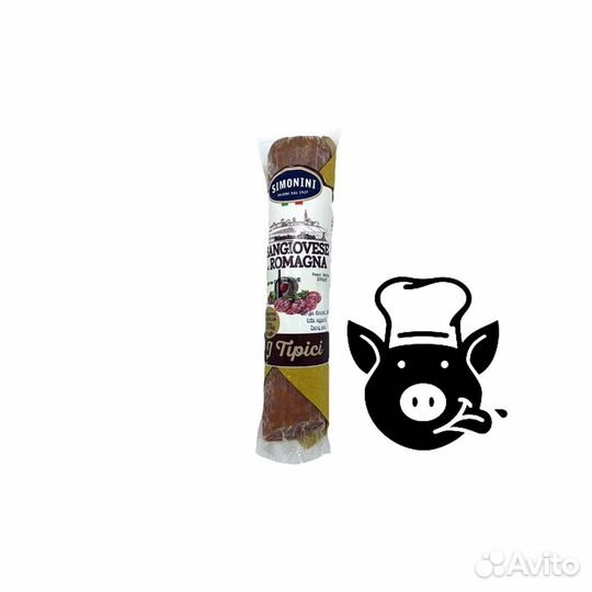 Деликатес Симонини салями salametto al vino