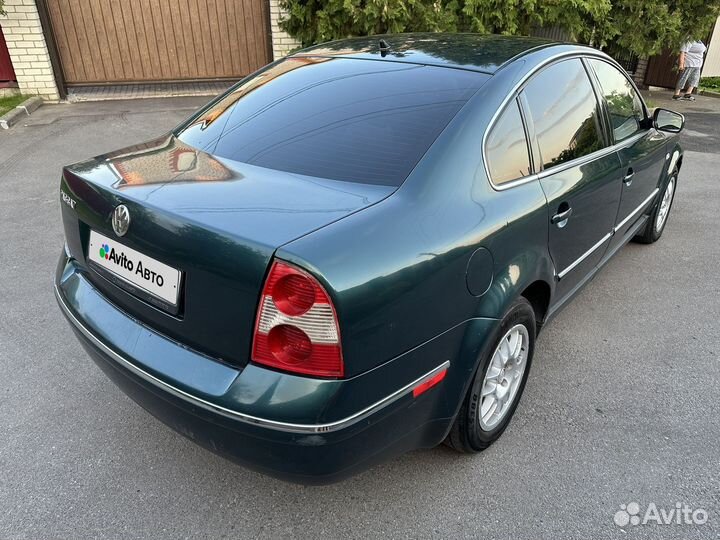 Volkswagen Passat 1.8 AT, 2001, 339 600 км