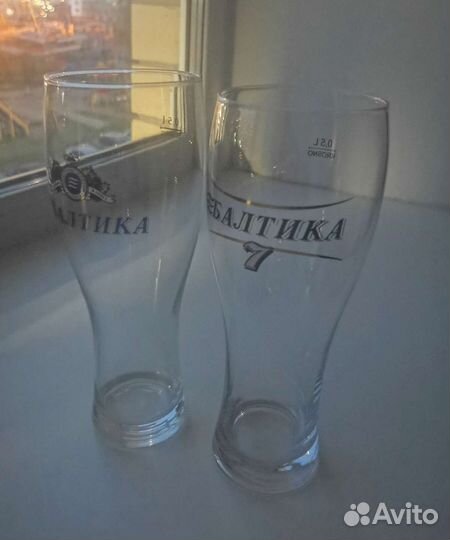 Пивные бокалы Балтика 0.5