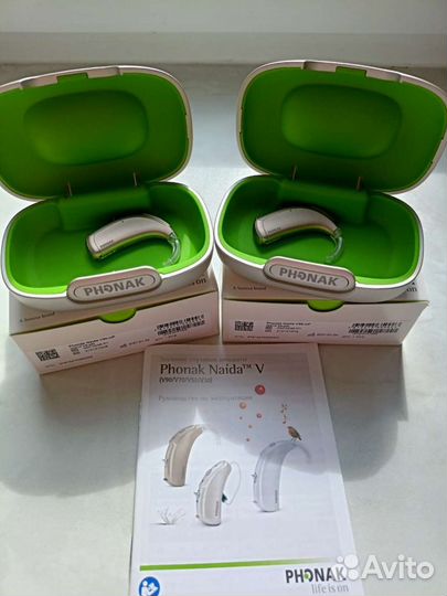 Новый слуховой аппарат phonak naida v-30up