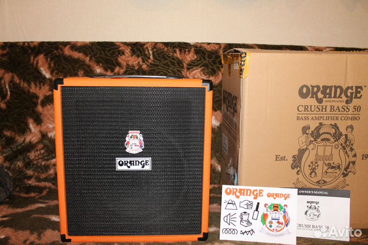 Комбоусилитель для бас гитары Orange Crush Bass 50