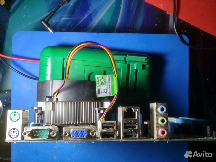 Материнская плата asus с процессором и памятью
