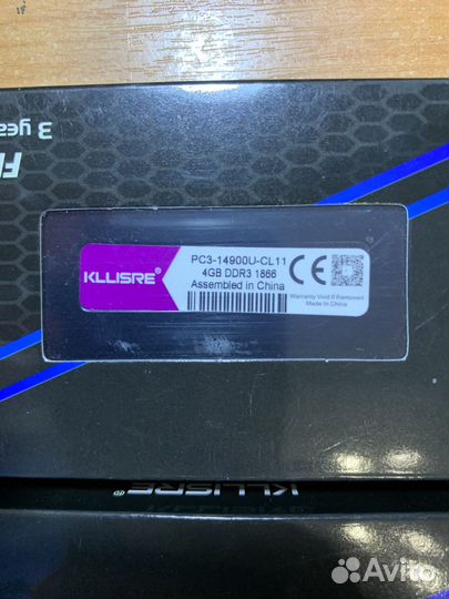 Оперативная память 4GB DDR3 1866MHz Kllisre