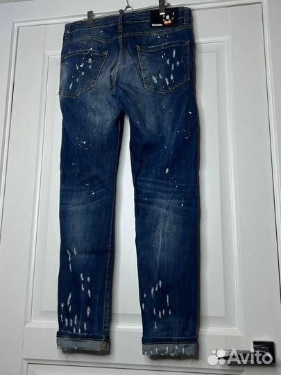 Dsquared2 Paint Distressed Skinny Jeans