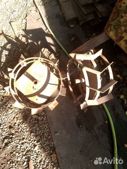 Железные колёса на мотоблок