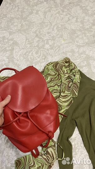 Сумка мешок,водолазка остин и кофточка h&m