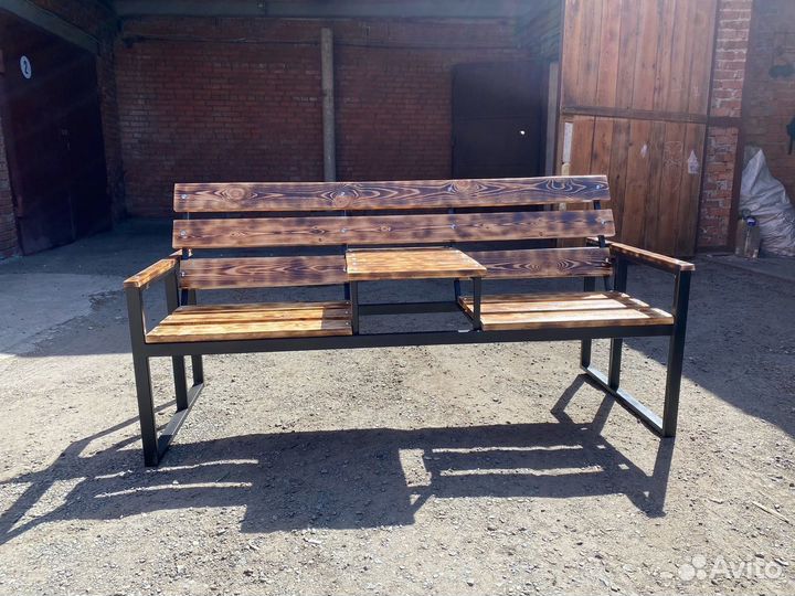 Лавка в стиле лофт