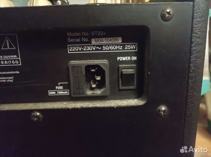 Комбоусилитель vox