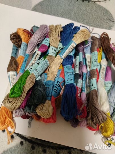 Нитки мулине гамма