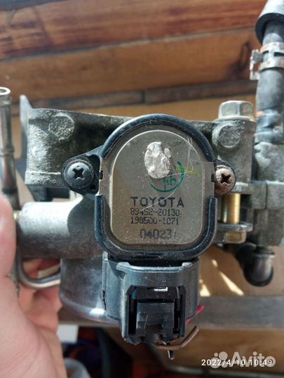 Заслонка дроссельная Toyota Celica с коллектором