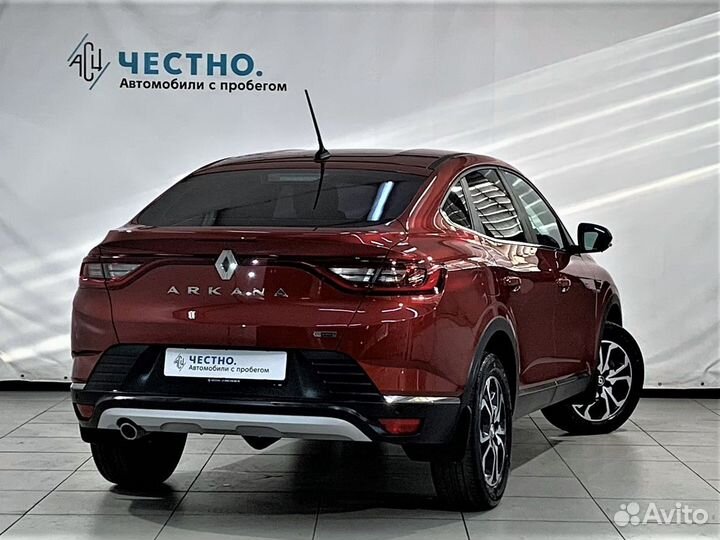 Renault Arkana 1.3 CVT, 2021, 65 000 км