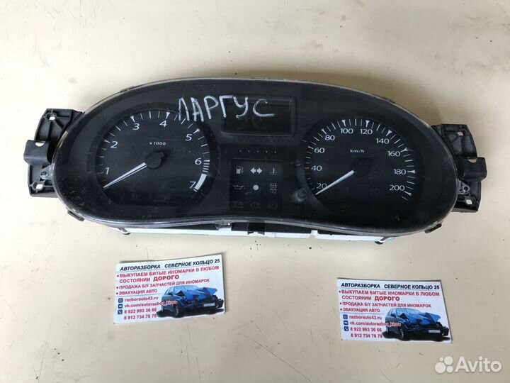 Панель приборов Лада Ларгус LADA Largus