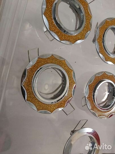 Встраиваемые светильники бу