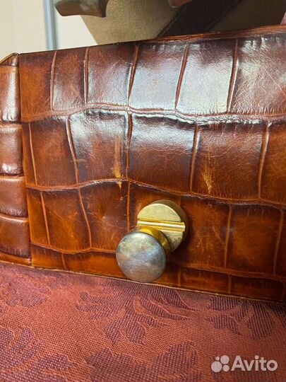 Шкатулка натуральная кожа