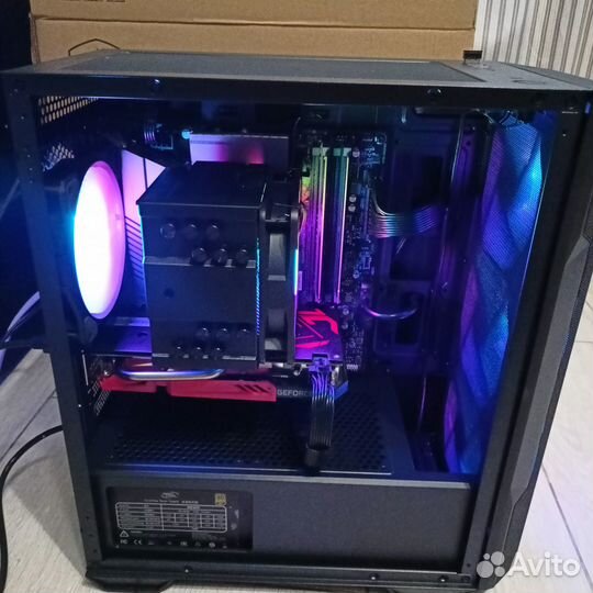 Мощный intel i5 12400f/ B660/ 32Gb