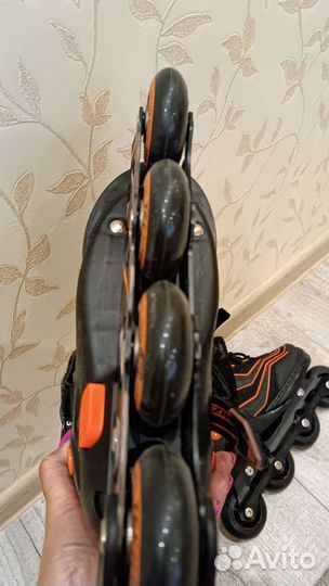 Роликовые коньки детские раздвижные