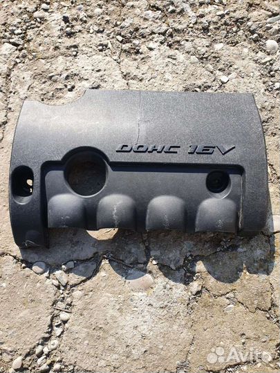 Декоративная крышка двигателя kia ceed hyundai ela