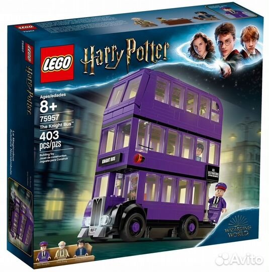 Lego Harry Potter Автобус Ночной рыцарь оригинал