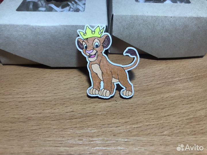 Деревянные значки