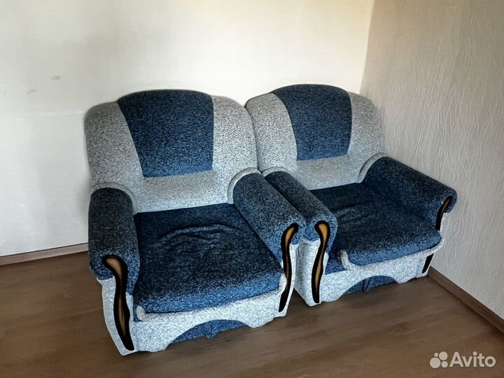 Диван с 2 креслами
