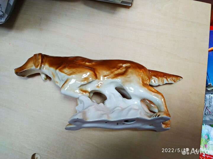 Ирландский сеттер Ломоносовский фарфор