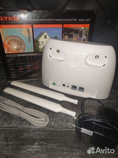 Wi-Fi Роутер Tenda 4G07