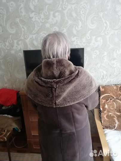 Дубленка натуральная женская длинная То-то