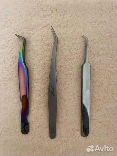 Пинцет для наращивания ресниц