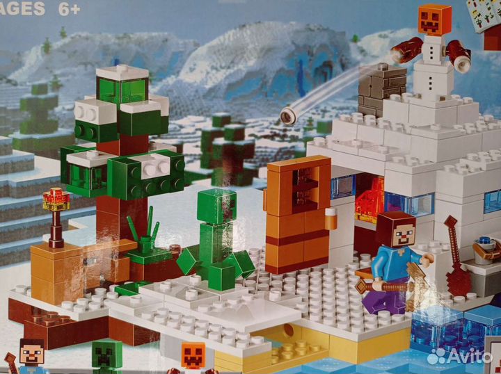 Майнкрафт 10391 Bela Снежное Убежище