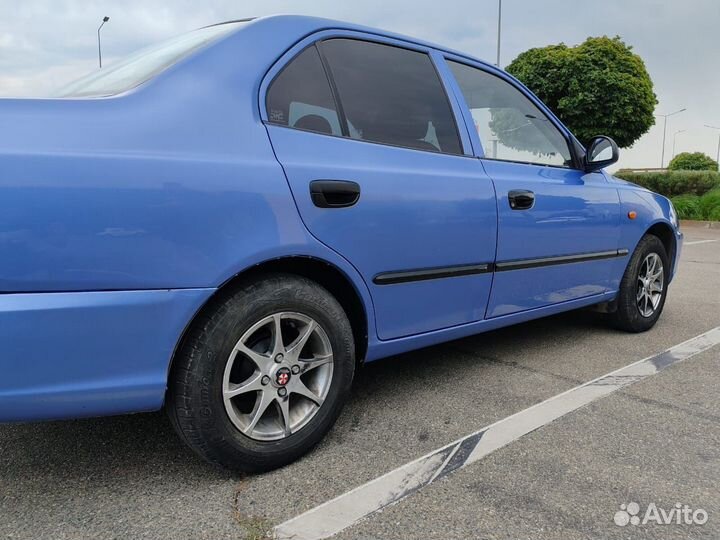 Hyundai Accent 1.5 МТ, 2004, 292 999 км