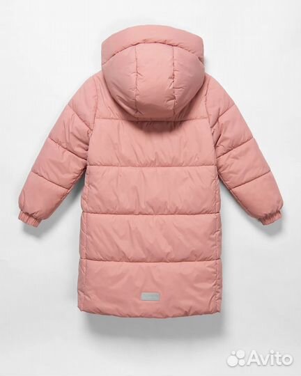 Пуховик зимний для девочки 110 116 122