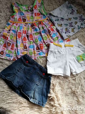 Вещи пакетом для девочки