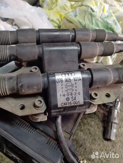 Катушка зажигания ауди а6с4, 2,6