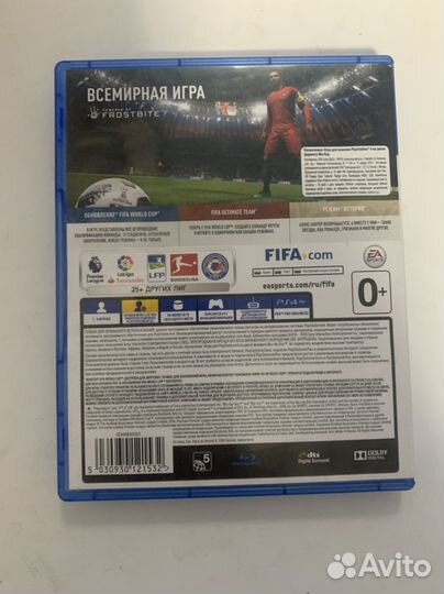 Игра для приставки fifa 18