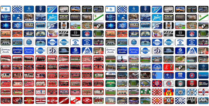 Значки Футбол Хоккей