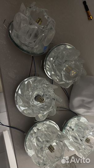 Точечные светильники бу