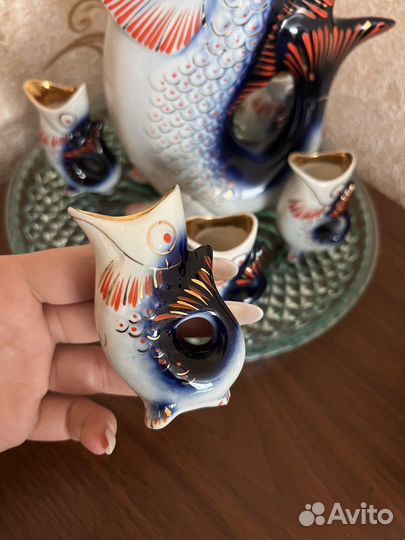 Сервиз рыбки СССР