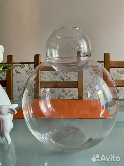 Круглый аквариум/ваза