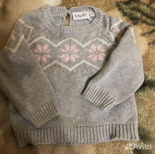 Кофта джемпер на девочку 74