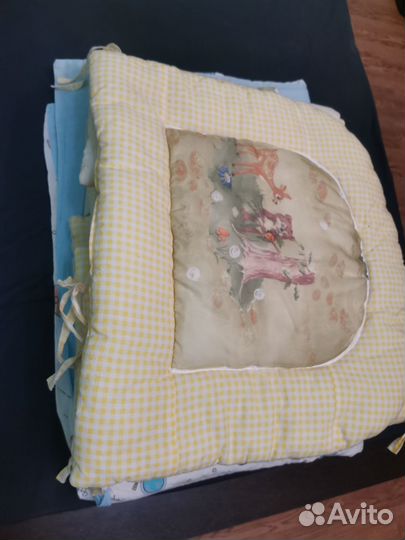 Балдахин в кроватку и одеяло