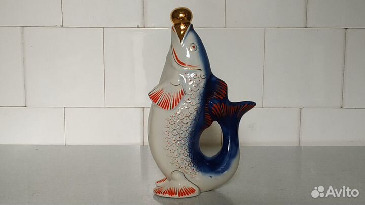 Набор для коньяка Рыбы на 6 персон