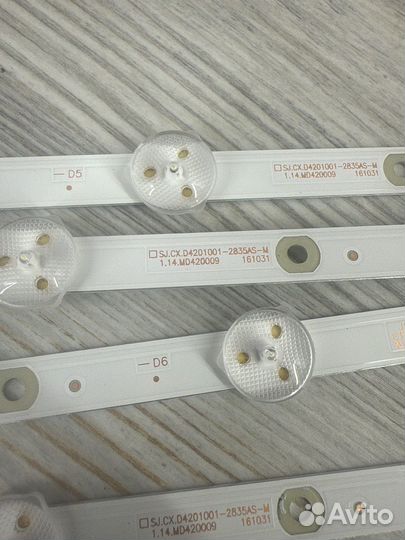 Подсветка телевизора doffler 42cf19-t2 LED-NB-42-1