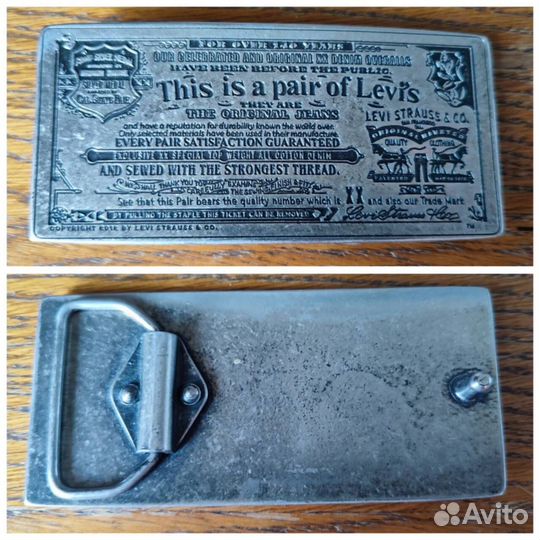 Новые ремни и пряжки Levi's оригинал